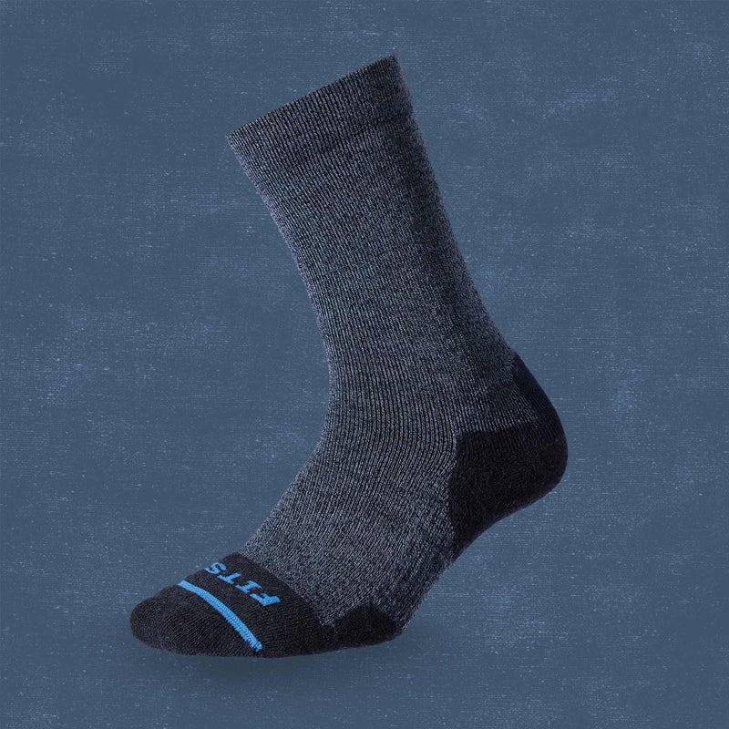 Light Cushion Hiker Crew Sock | Navy