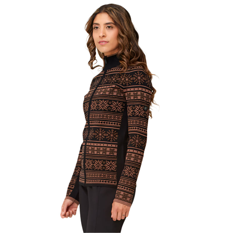 Women's Holiday Full Zip Cardigan