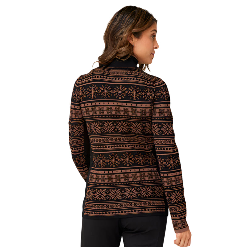 Women's Holiday Full Zip Cardigan