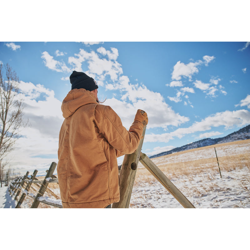 Men's Washed Duck Bartlett Jacket | Carhartt Brown