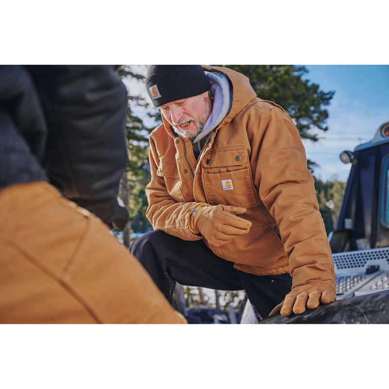 Men's Washed Duck Bartlett Jacket | Carhartt Brown