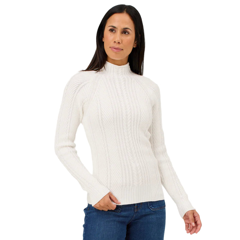 Women's Lydia Mockneck Sweater | Snow