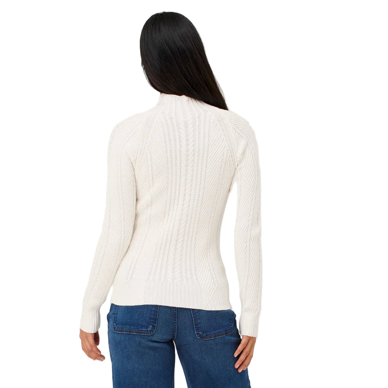 Women's Lydia Mockneck Sweater | Snow