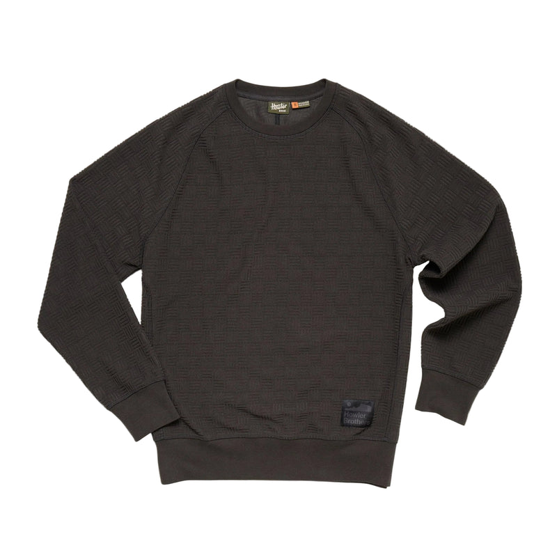 Men's Eleos Fleece Crewneck | Antique Black