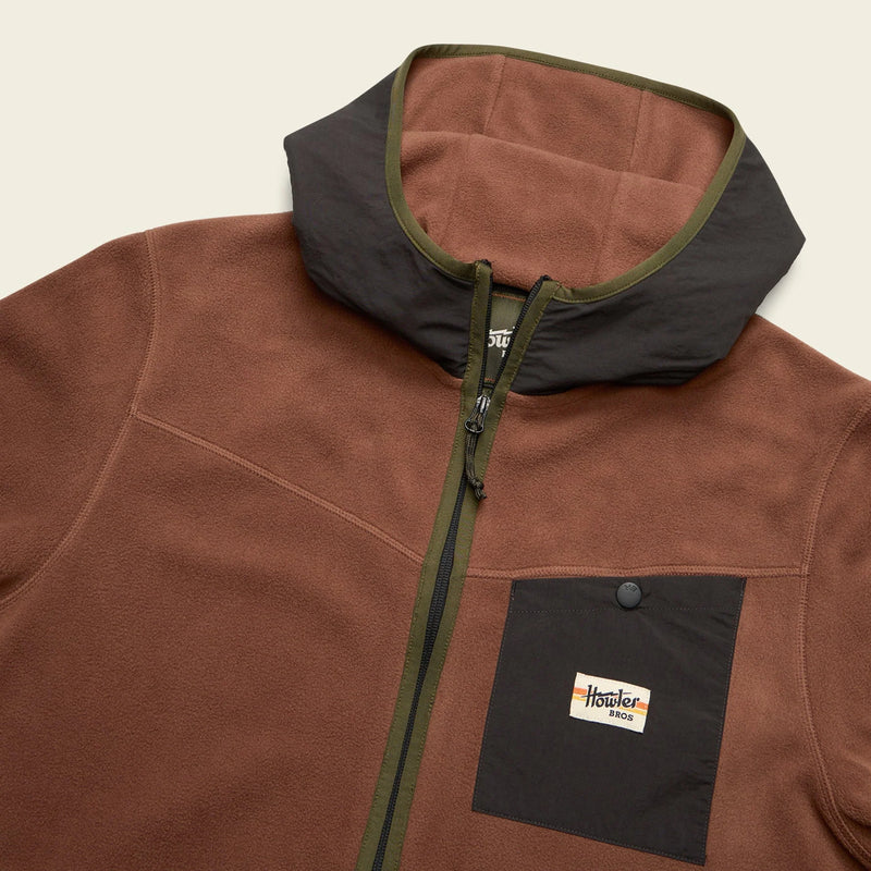 Men's Free Range Hooded Jacket | Mink Brown