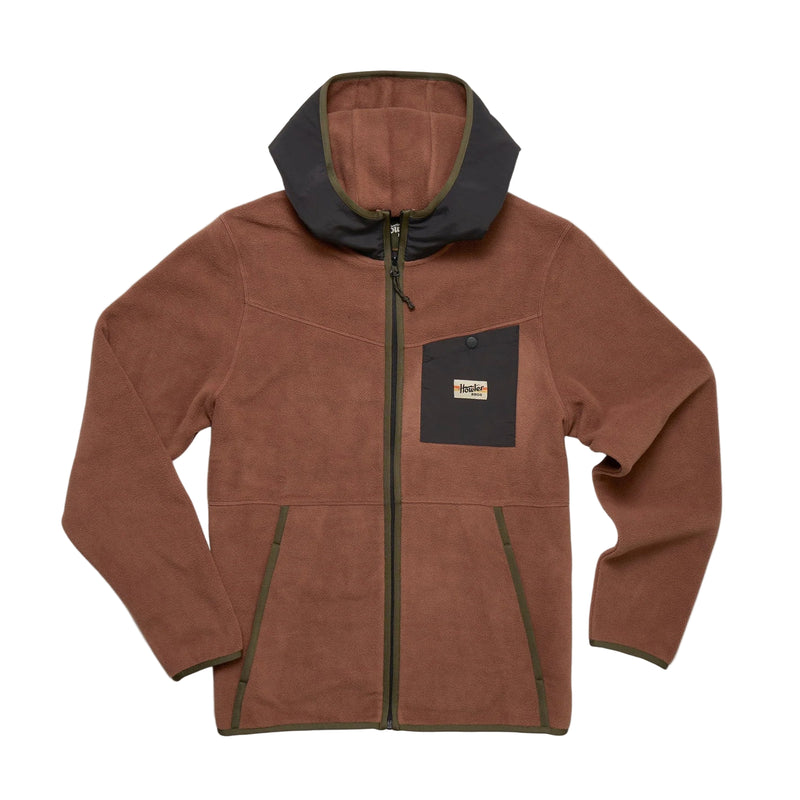 Men's Free Range Hooded Jacket | Mink Brown