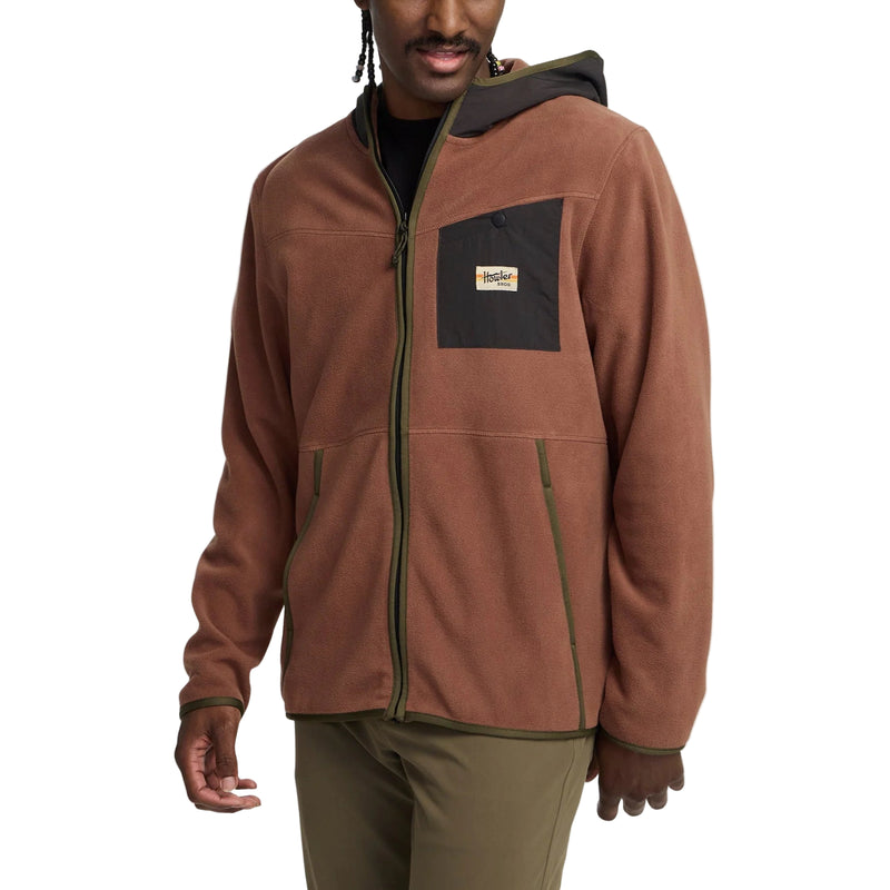 Men's Free Range Hooded Jacket | Mink Brown