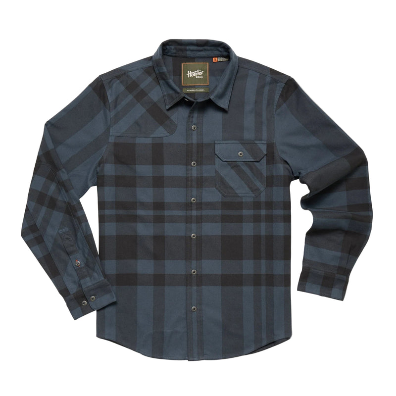 Men's Harker's Flannel Shirt | Mega Plaid: Petrol