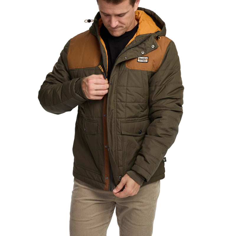 Men's Spellbinder Parka | Driftwood/Army