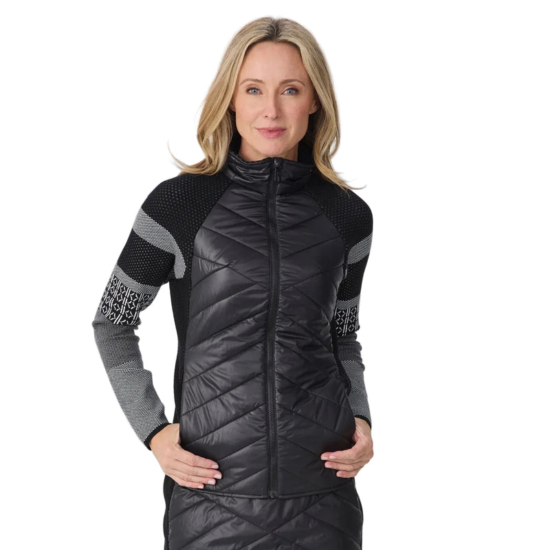 Women's Switchback Jacket | Black Pointelle