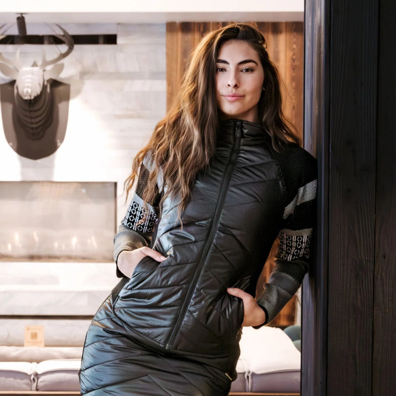 Women's Switchback Jacket | Black Pointelle