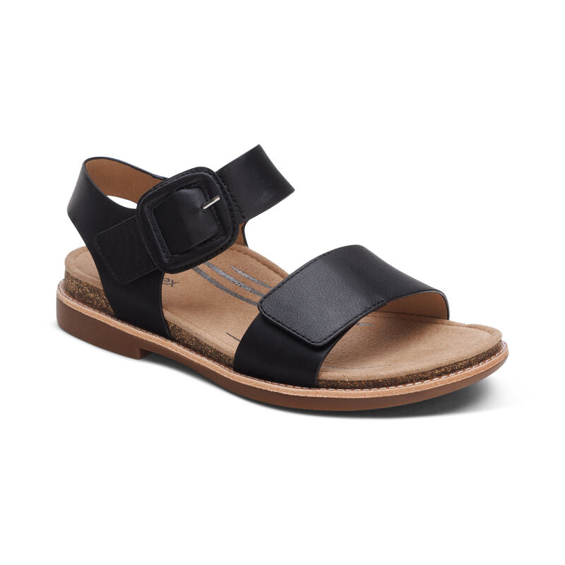 Women's Claire Quarter Strap Sandal Black