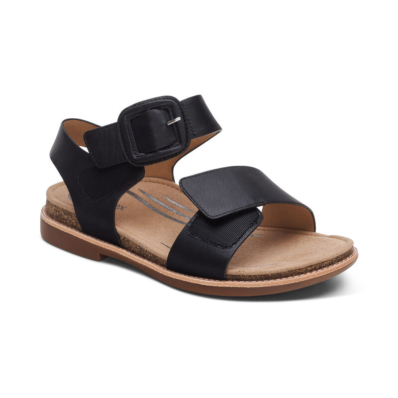 Women's Claire Quarter Strap Sandal Black