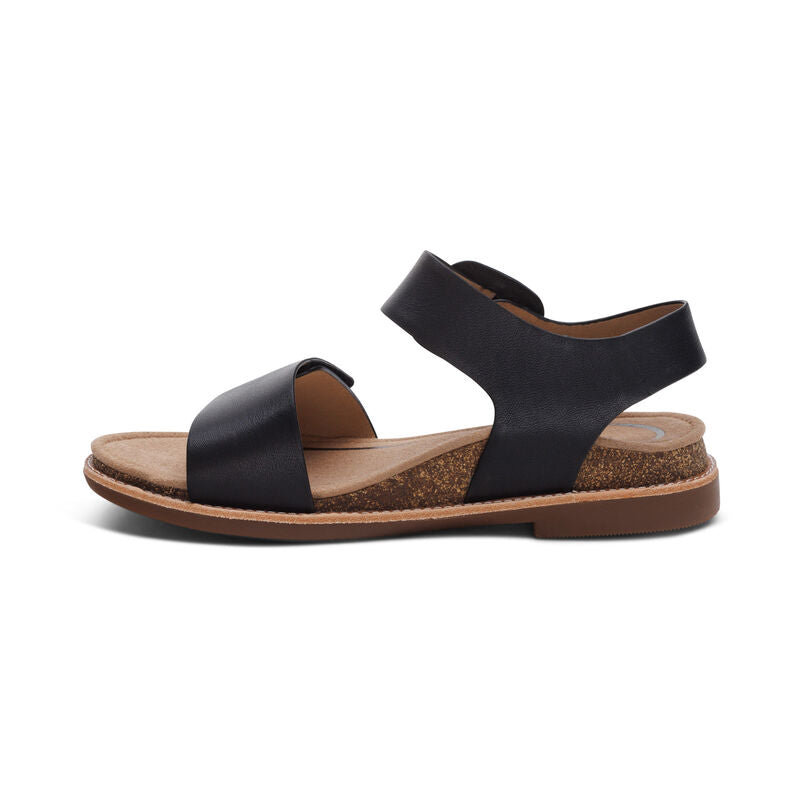 Women's Claire Quarter Strap Sandal Black