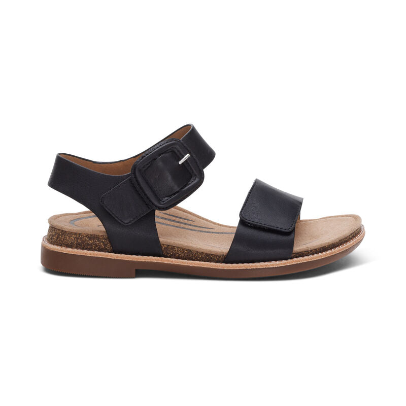 Women's Claire Quarter Strap Sandal Black