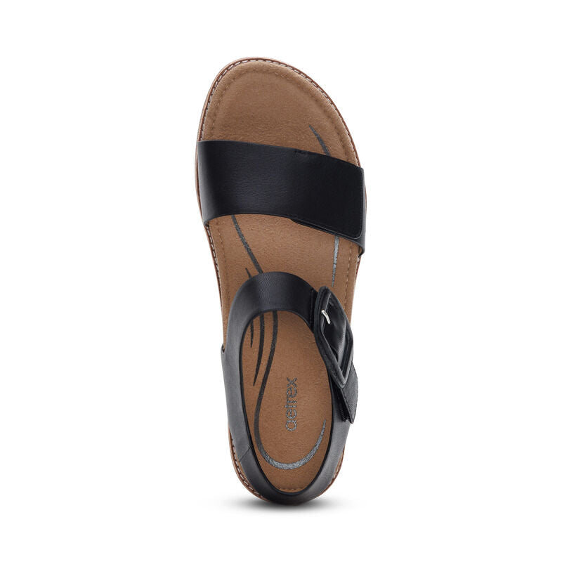 Women's Claire Quarter Strap Sandal Black