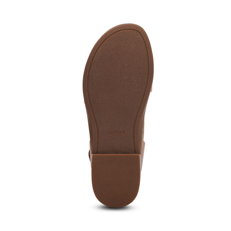 Women's Claire Quarter Strap Sandal Cognac