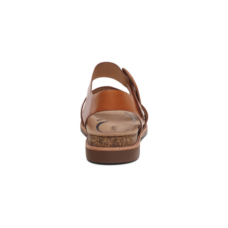 Women's Claire Quarter Strap Sandal Cognac