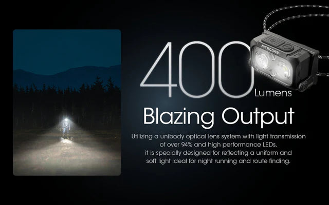 Nitecore NU25 Ultralight Rechargeable Headlamp | Yellow