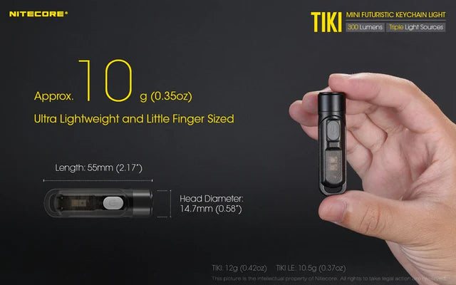 Nitecore TIKI Keychain Light