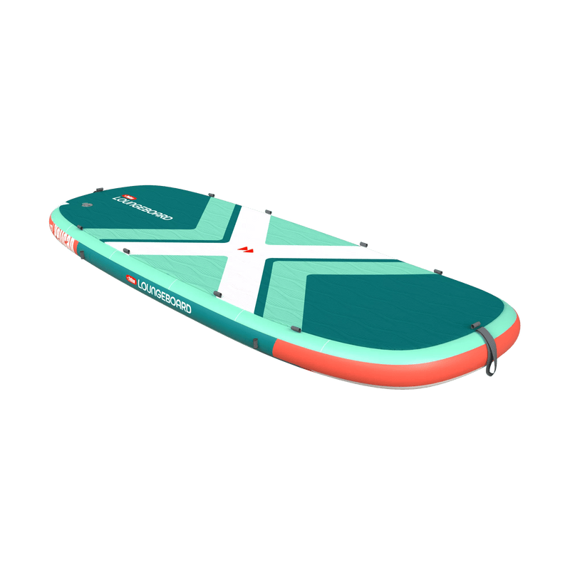 Pelican Inflatable SUP Loungeboard | Turquoise/Red