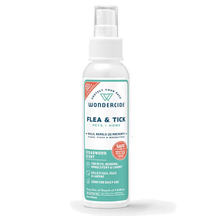 Wondercide Flea Tick and Mosquito Spray for Pets 4oz Peppermint