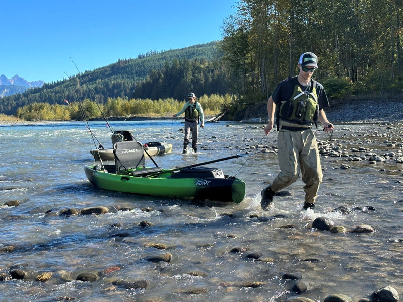 Flint Kayak With Fusion Seat | Blue/Black