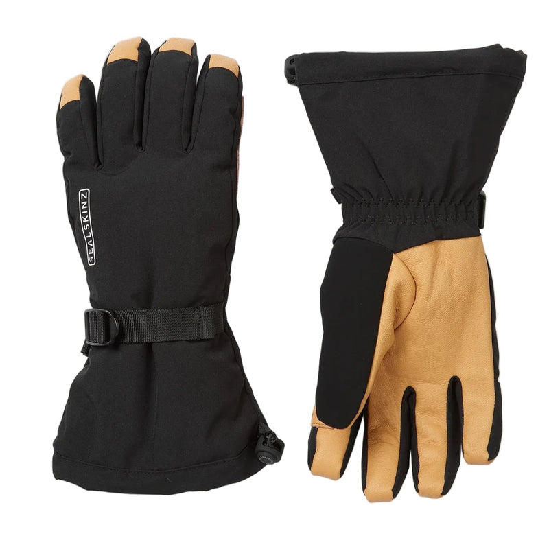 Fransham Waterproof Thermal Ski Gauntlet Glove | Black