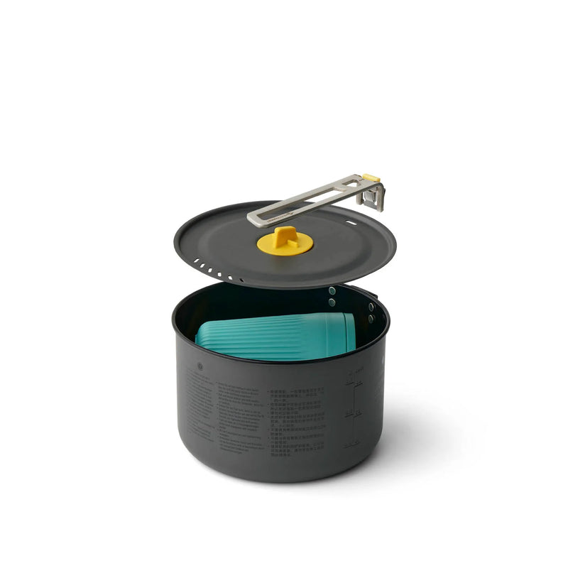Frontier Ultralight 2L Pot 3-Piece Cook Set for 1