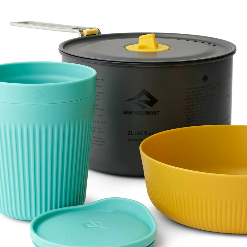 Frontier Ultralight 2L Pot 5-Piece Cookset for 2 People