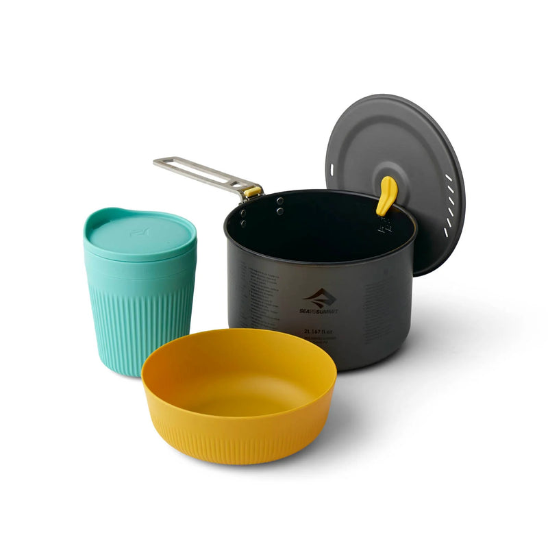 Frontier Ultralight 2L Pot 3-Piece Cook Set for 1