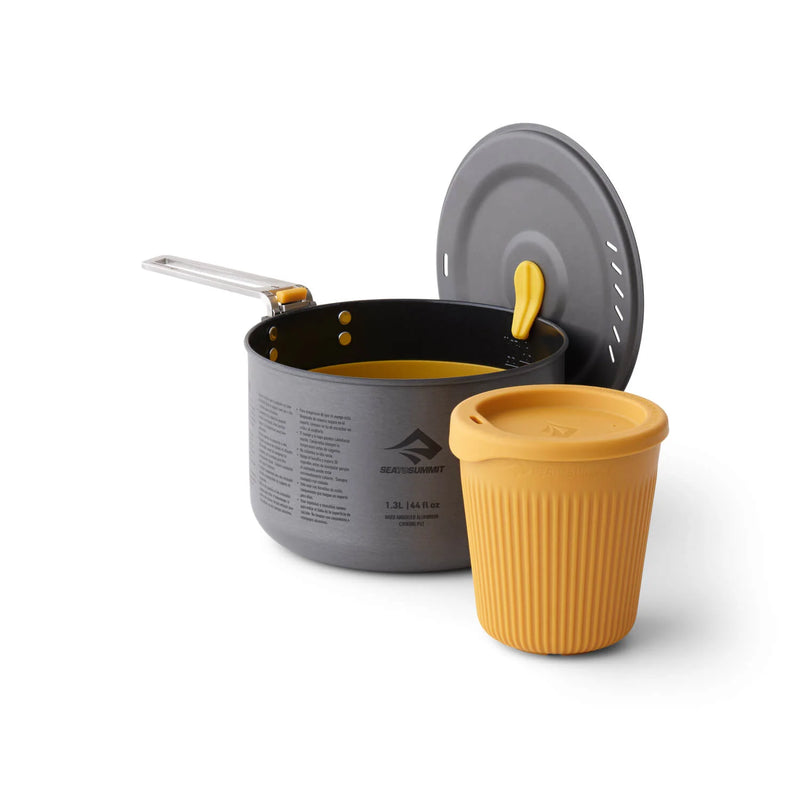 Frontier Ultralight 1.3L Pot 3-Piece Cook Set for 1