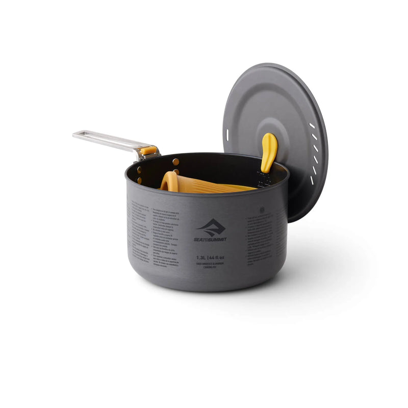 Frontier Ultralight 1.3L Pot 3-Piece Cook Set for 1