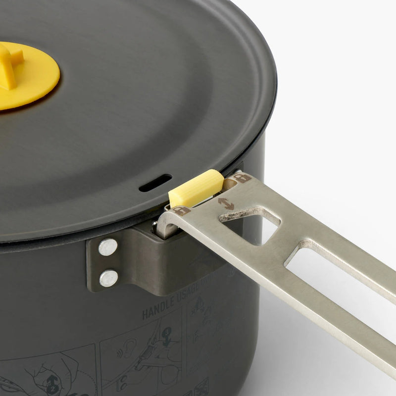 Frontier Ultralight 2L Pot 5-Piece Cookset for 2 People