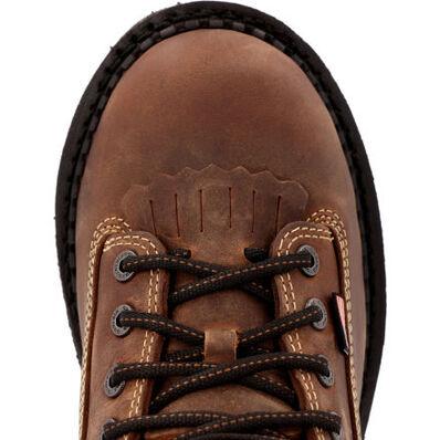 Men's USA Composite Toe Waterproof Logger Work Boots | Brown