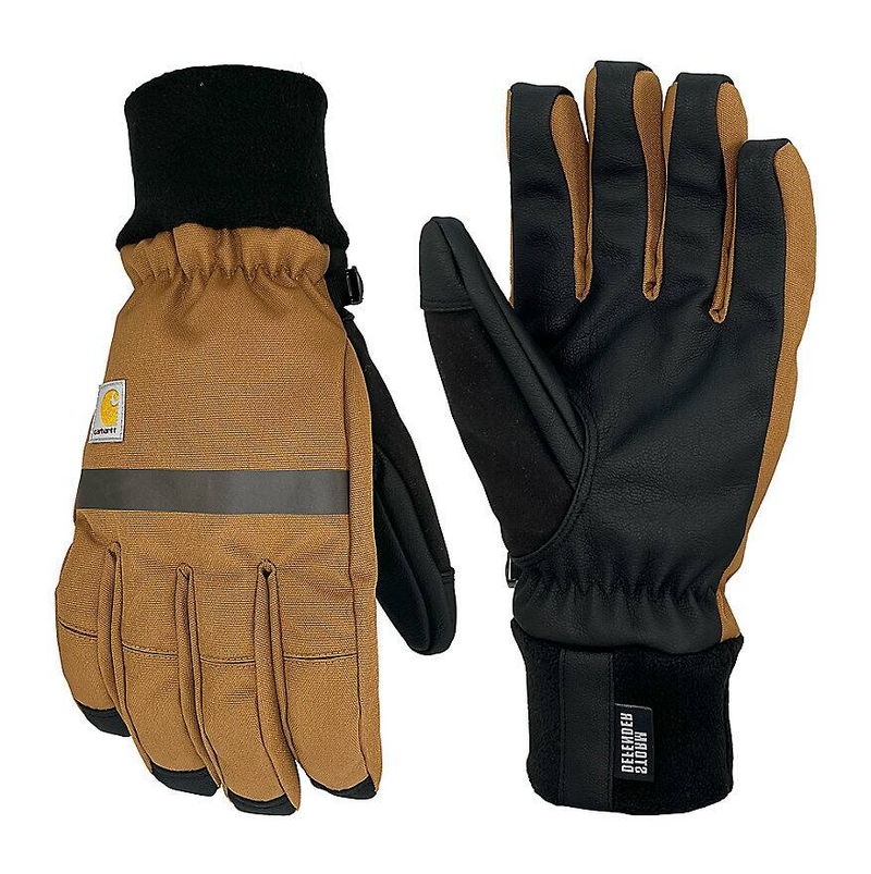 Men's Storm Defender® Insulated Fleece Cuff Glove | Carhartt Brown