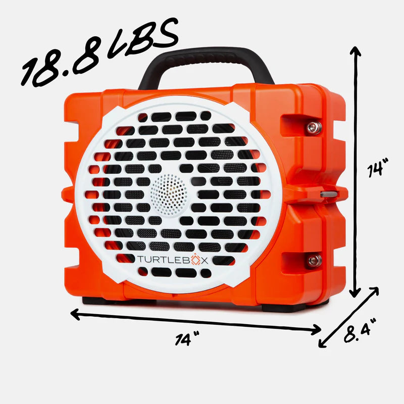 Turtlebox Grande Speaker | Orange