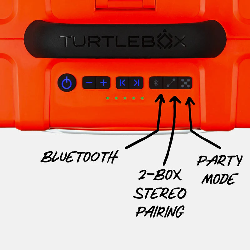 Turtlebox Grande Speaker | Orange