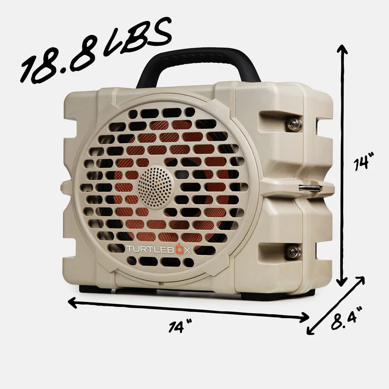 Turtlebox Grande Speaker | Tan
