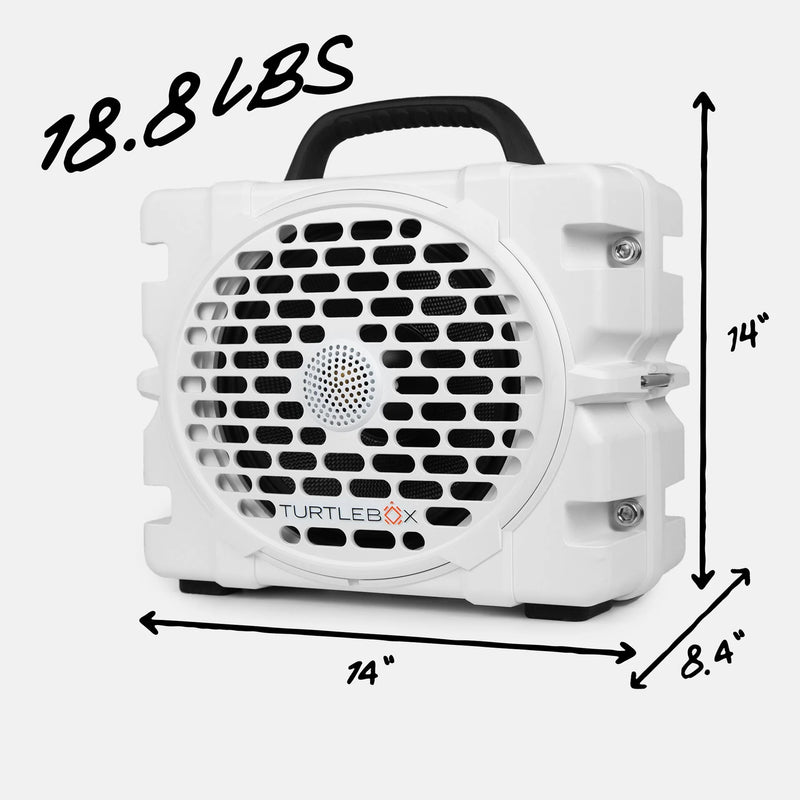 Turtlebox Grande Speaker | White