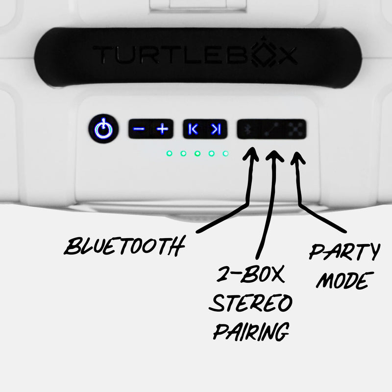 Turtlebox Grande Speaker | White