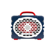 Turtlebox product with red and blue design on a white background