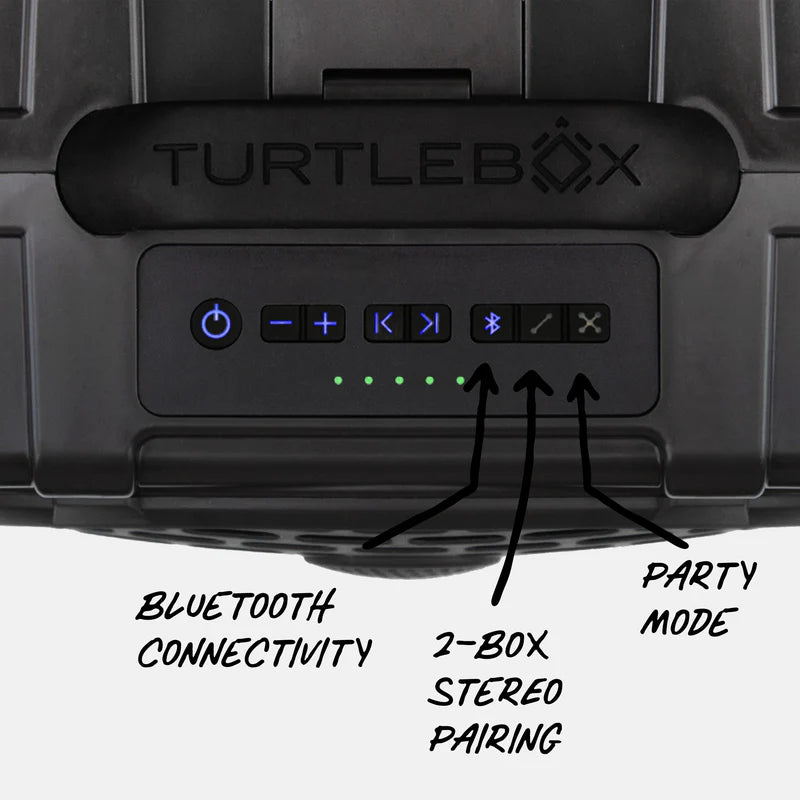 Turtlebox Original Gen 3 Speaker | Charcoal Gray