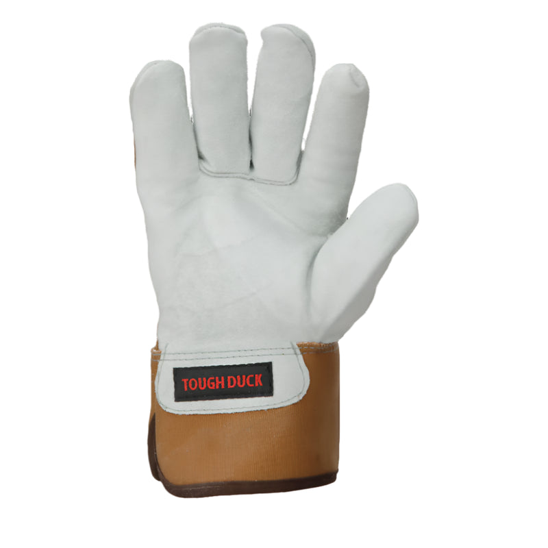 Cow Split Leather Fitters Glove | Brown