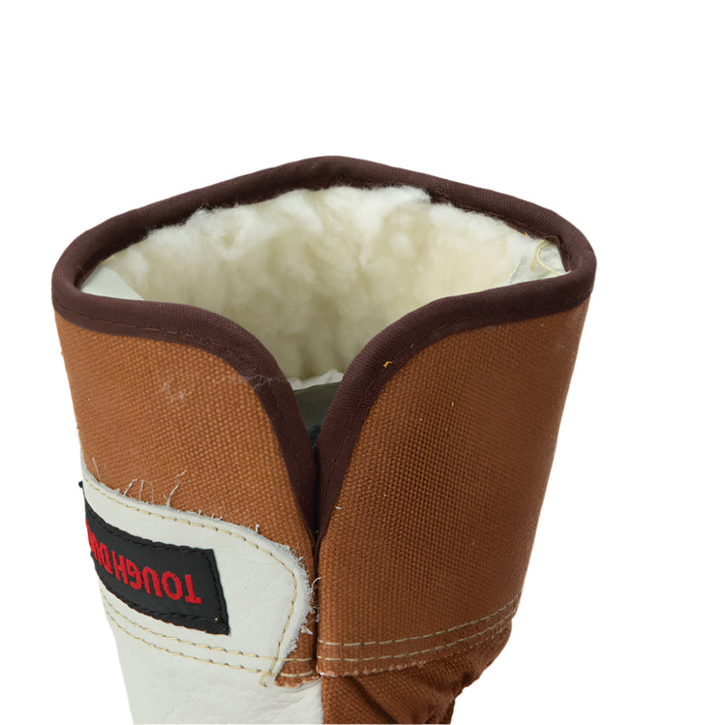 Cow Grain Pile Lined Gloved | Brown