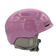 Proper Pink Smith Glide Jr Mips youth snow helmet with 'Smith' branding on a white background