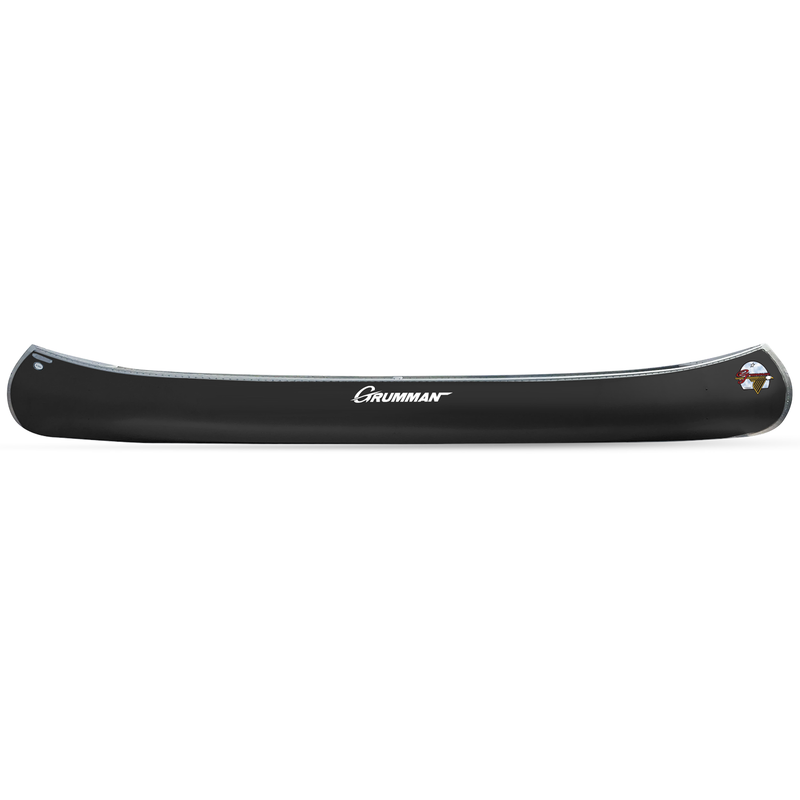 Grumman 17' Aluminum Double Ended Canoe | Black