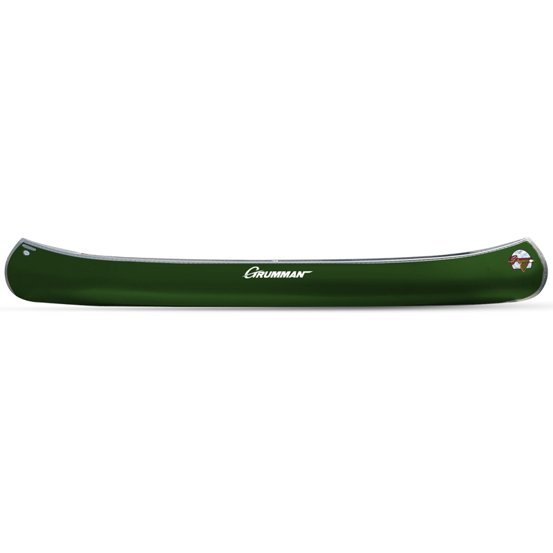 Grumman 17' Aluminum Double Ended Canoe | Hunter Green