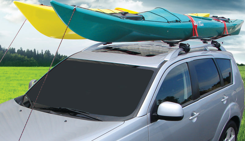 SeaWing™ Kayak Carrier with Tie-Downs - V Style - Rear Loading