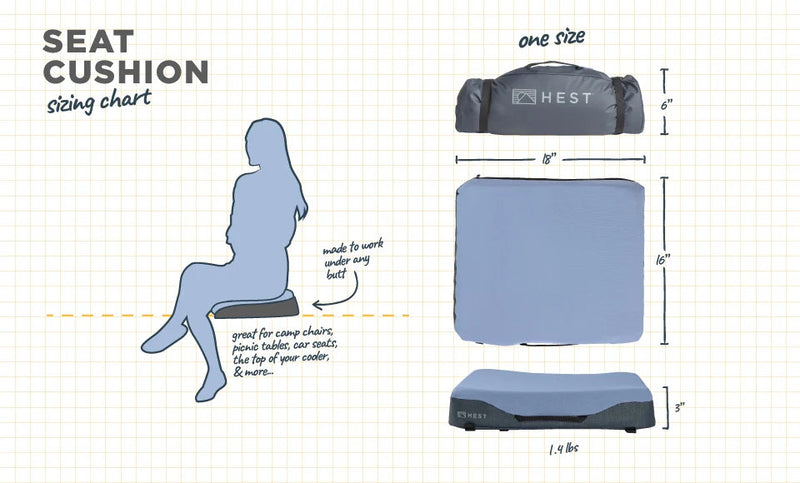 Foamy Luxury Seat Cusion